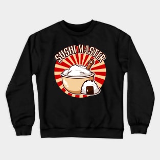 Sushi Master Japanese Cuisine Japan Chef Crewneck Sweatshirt